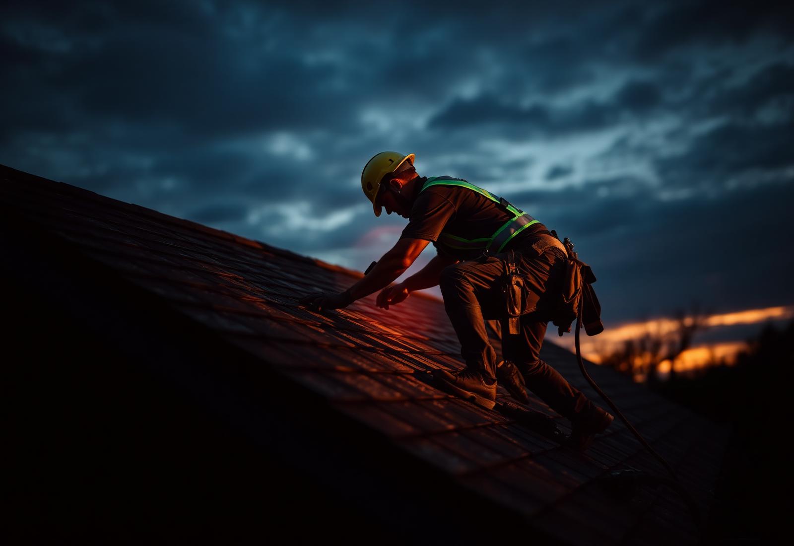 Black Wolf Roofing crew on a Utah roof
