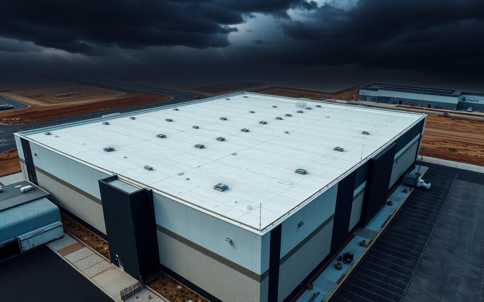 Commercial roof in Utah